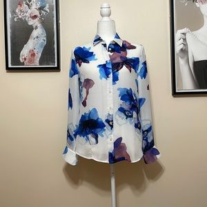 Banana Republic Floral Blouse
